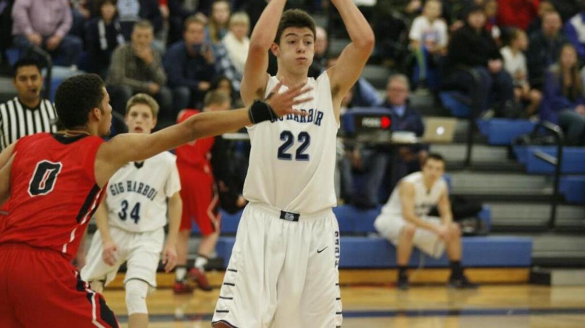 Gig Harbor senior forward Mike Toglia is averaging nearly 22 points per game early in the season for the Tides.