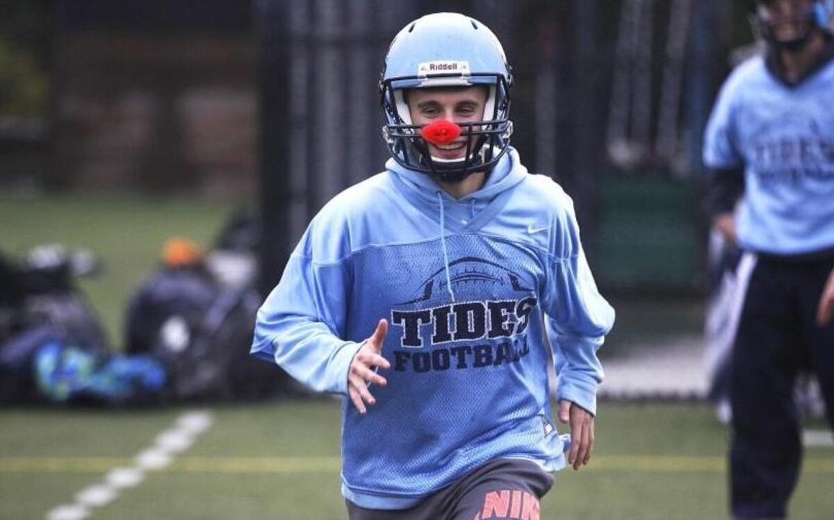 Gig Harbor senior receiver Dylan Lindmark is hoping to follow in his father's footsteps to the state title game. Christian Lindmark was the QB for the 1993 Gig Harbor team which lost in the state title game.
