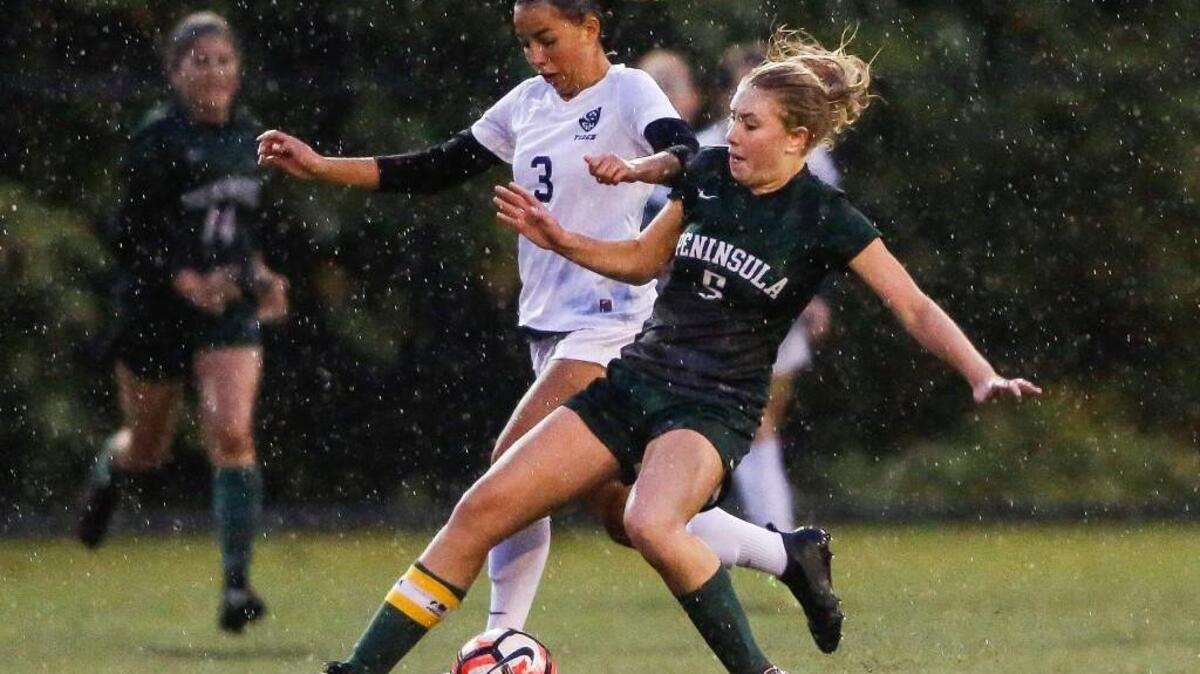 Gig Harbor’s Leahi Manthei (3) leads the team with 20 goals scored this season.
