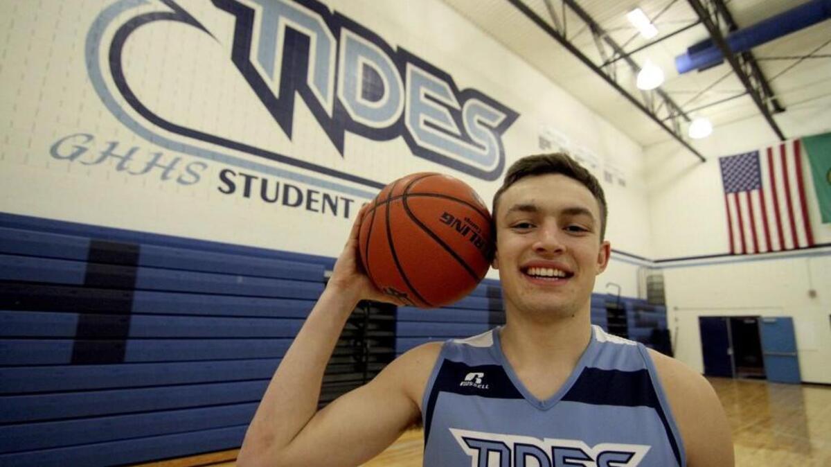 Gig Harbor High School senior Sam Gagliardi, an All-Narrows first team selection a season ago, is ready to return to the hardwood after missing the first half of the season with a nagging foot injury.