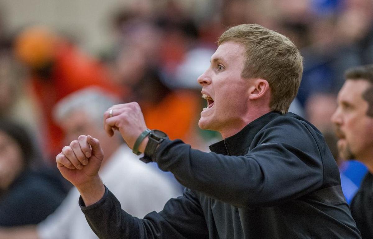 Jacob “Jake” Jackson in a boys basketball game at Auburn Mountainview High School on Jan. 8, 2016. A family is suing Jackson for sexual abuse and harassment, according to a lawsuit filed Oct. 19, 2022.