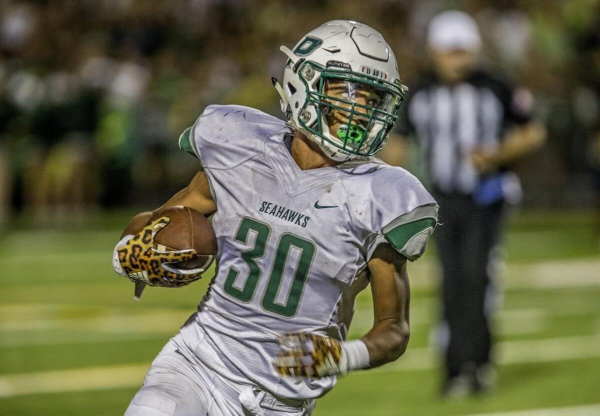 Seahawks running back Braeden Potter brings physicality and a bruising mentality to the running back position for Peninsula.