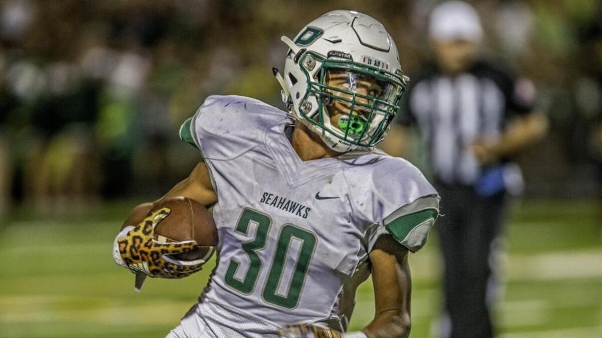 Seahawks running back Braeden Potter brings physicality and a bruising mentality to the running back position for Peninsula.