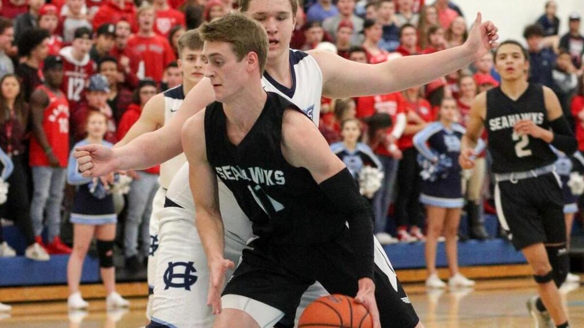 Peninsula forward Seth Kasteler scored 15 points in the win over crosstown rival Gig Harbor.