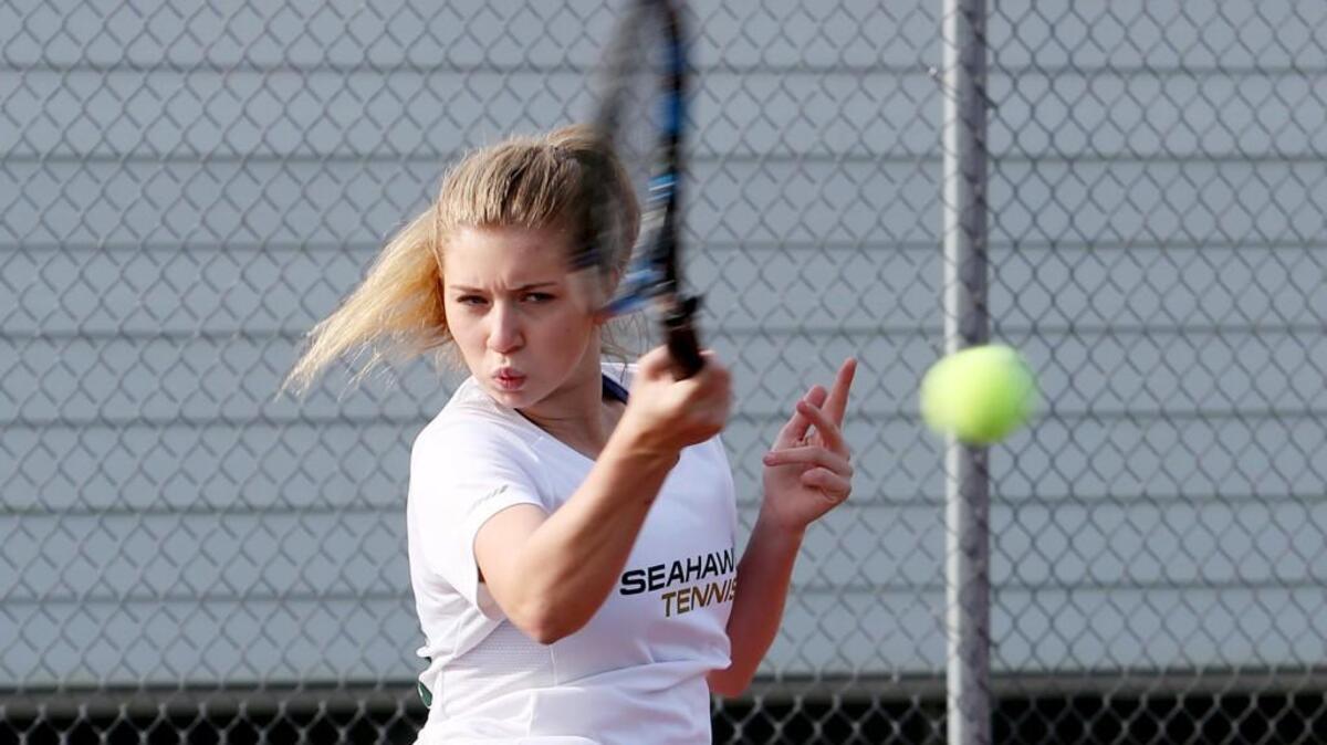 Peninsula senior Allie Barry only has one league loss so far this year.
