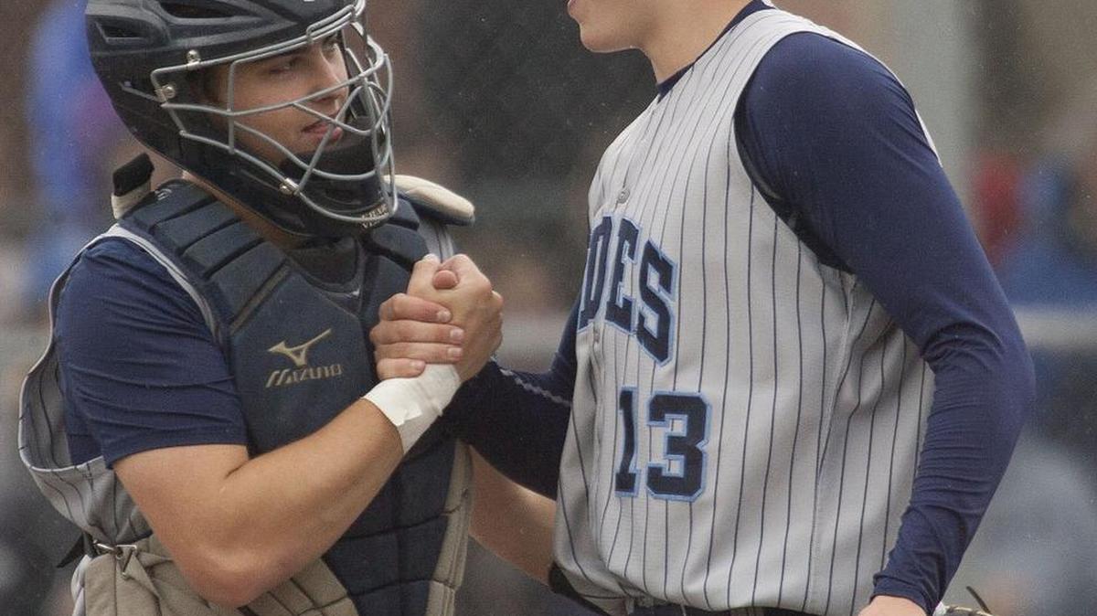 Gig Harbor's Mike Toglia, right, was drafted in the 35th round of the MLB draft on Saturday by the Colorado Rockies. Toglia is a UCLA signee.