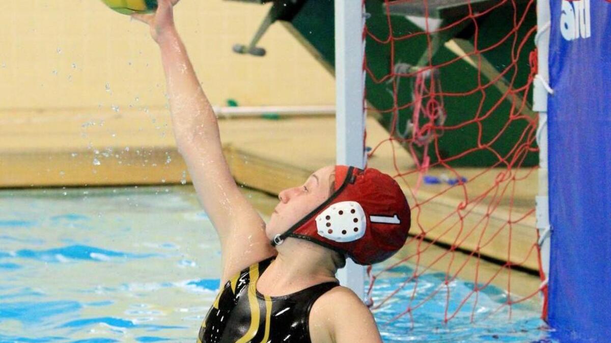 Peninsula junior Maddie Hebert has transitioned smoothly into her first year as a goalie this season for the Seahawks, who have steadily improved under second-year head coach Milissa Burkey.