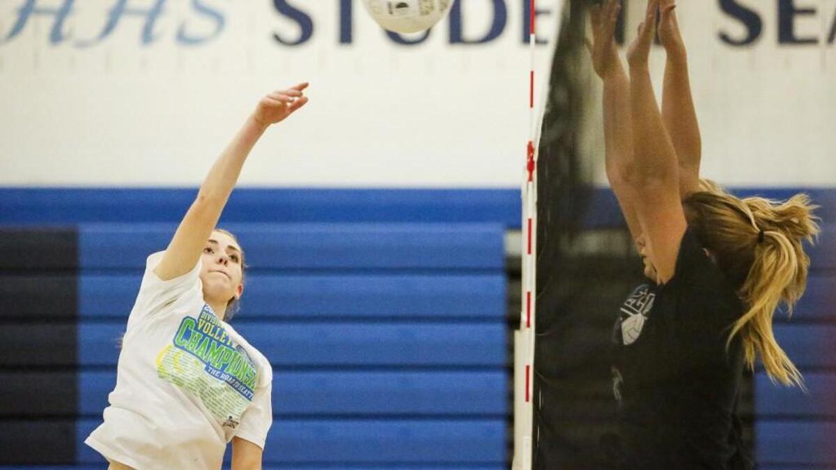 Gig Harbor outside hitter Lauren Hatfield brings intensity and a hard-working mentality to the Tides’ volleyball squad.