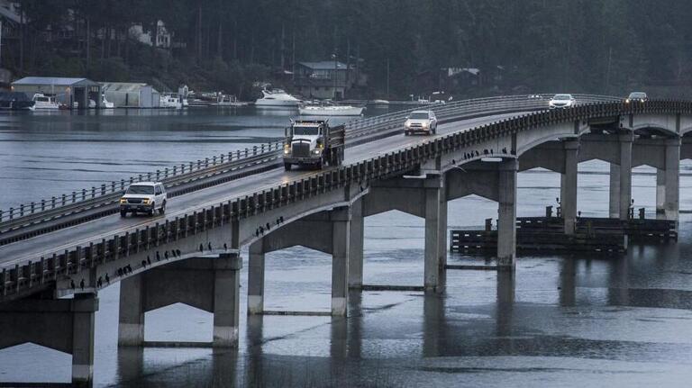 Pierce County bridge down to one lane for crews to inspect ‘every inch’