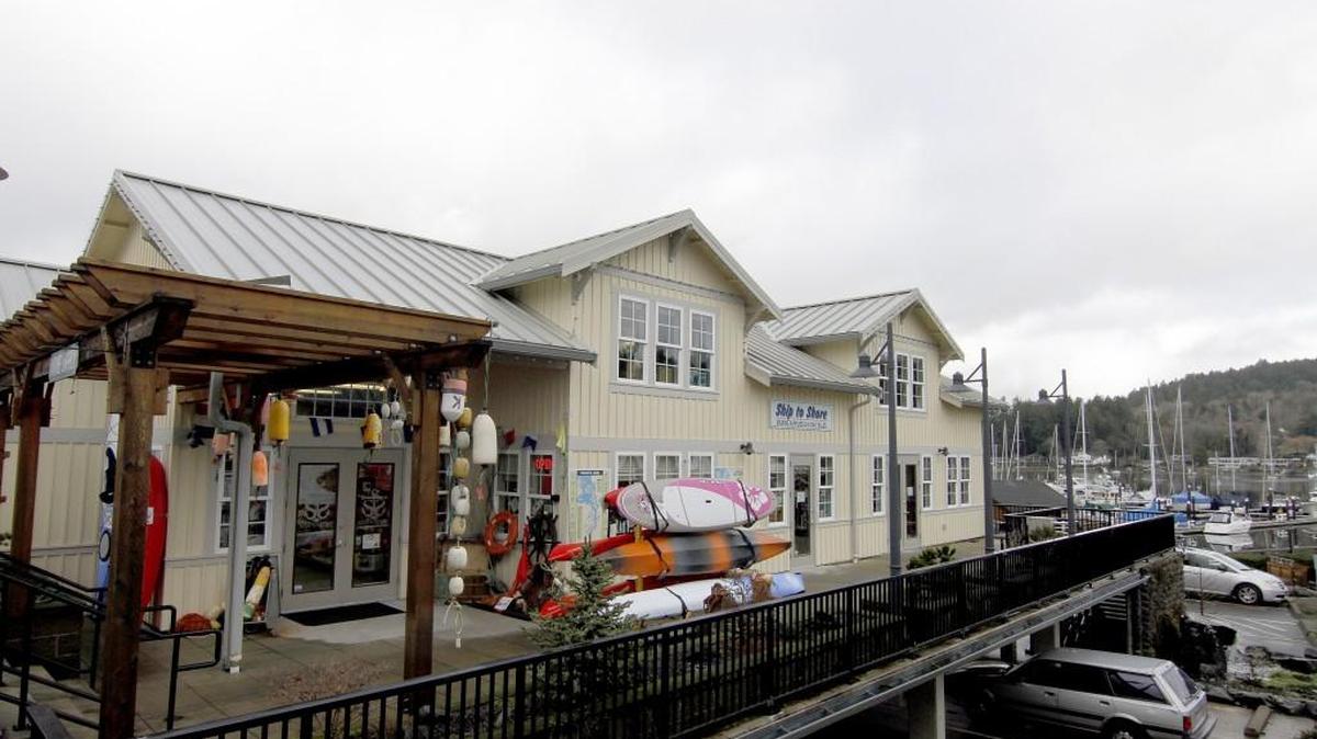 The former Ship to Shore is being remodeled into Brix 25 restaurant’s new location in the Millville District of Gig Harbor.