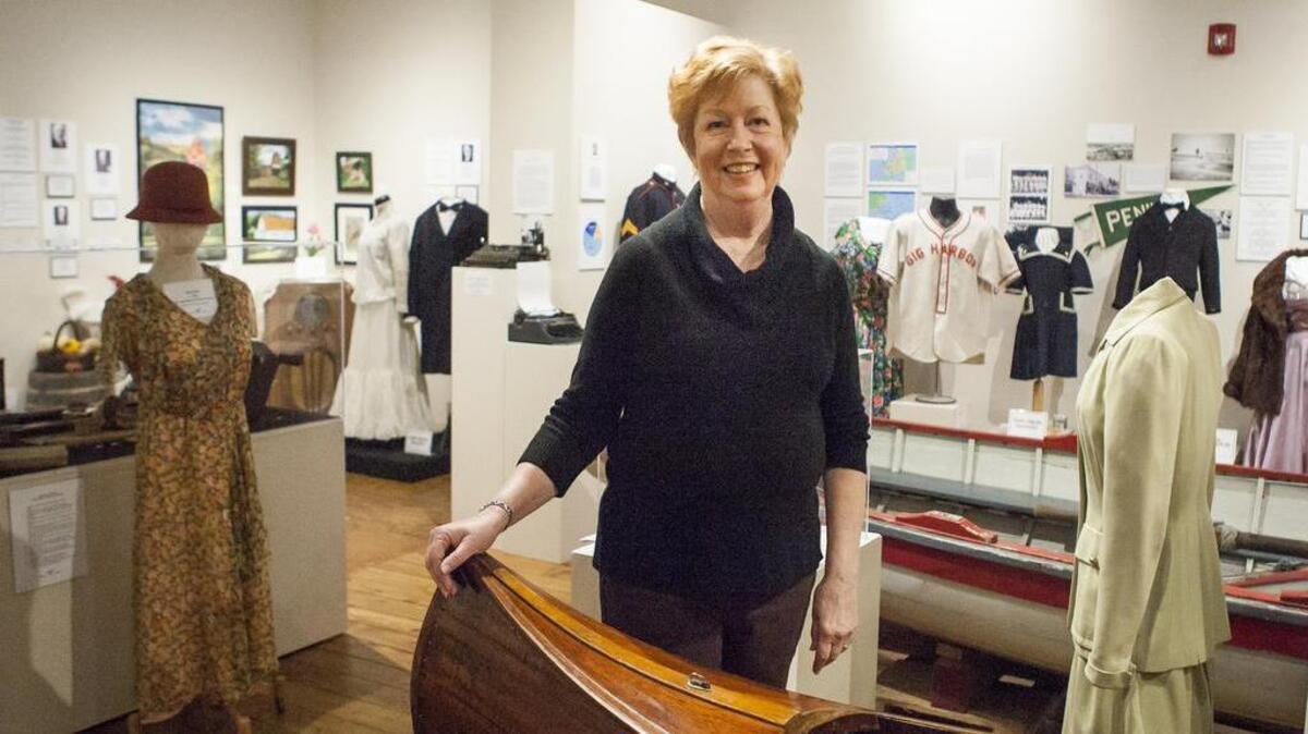 Joann Hale is the curator of the exhibit “An Excellent Little Bay,” which runs through Feb. 19.