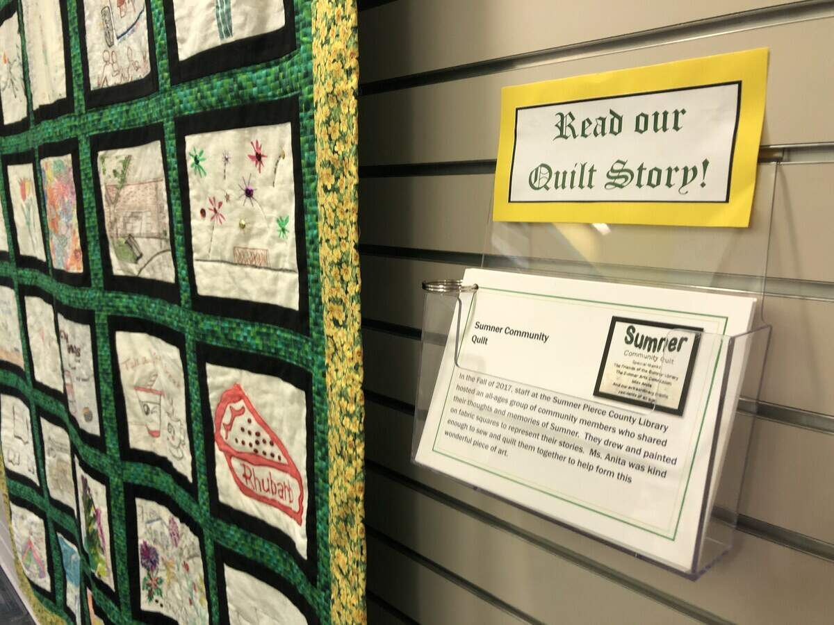 In all, about 30 people had a hand in creating the quilt, with 30 total quilt squares. The story of each square was printed on a note card, along with the name of the artist. Sept. 27, 2018
