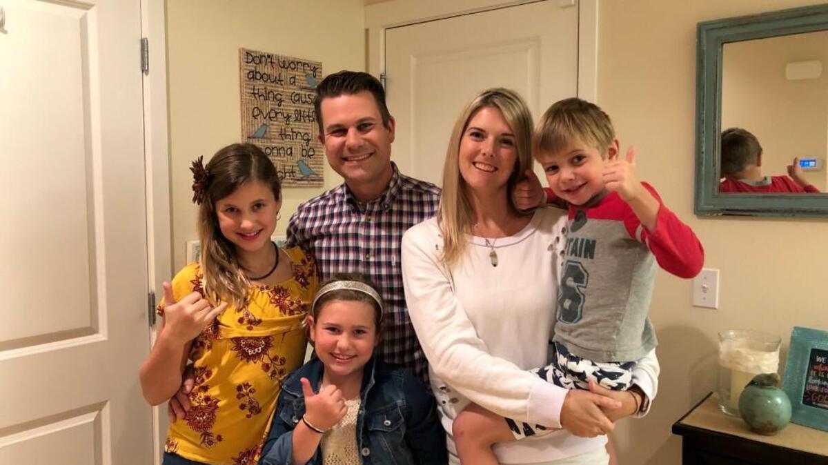 Kaya, from left, Aaron, Lily, Melody and Spencer Molen traveled to Costa Rica in the past three years. Two years ago, they started purchasing supplies to bring with them to give to families in need – and a new tradition was born.