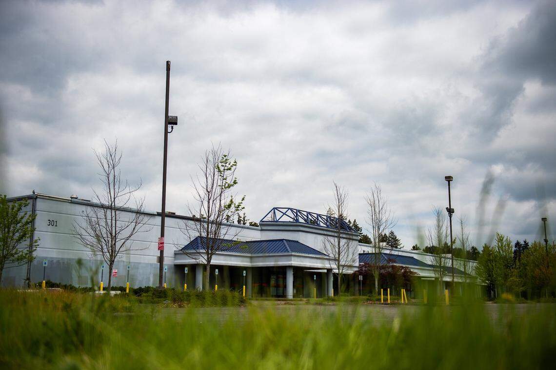 A former Lowes building in Puyallup, Wash., on Monday, May 21, 2018. 