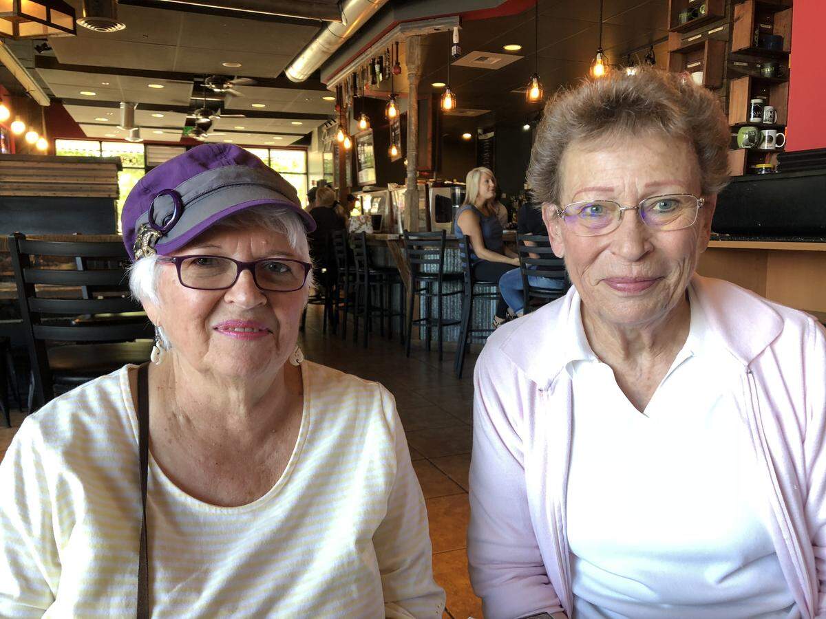 Puyallup High School graduates Christine Dorsey, left, and Kareen Shanks are still good friends. July 3, 2018