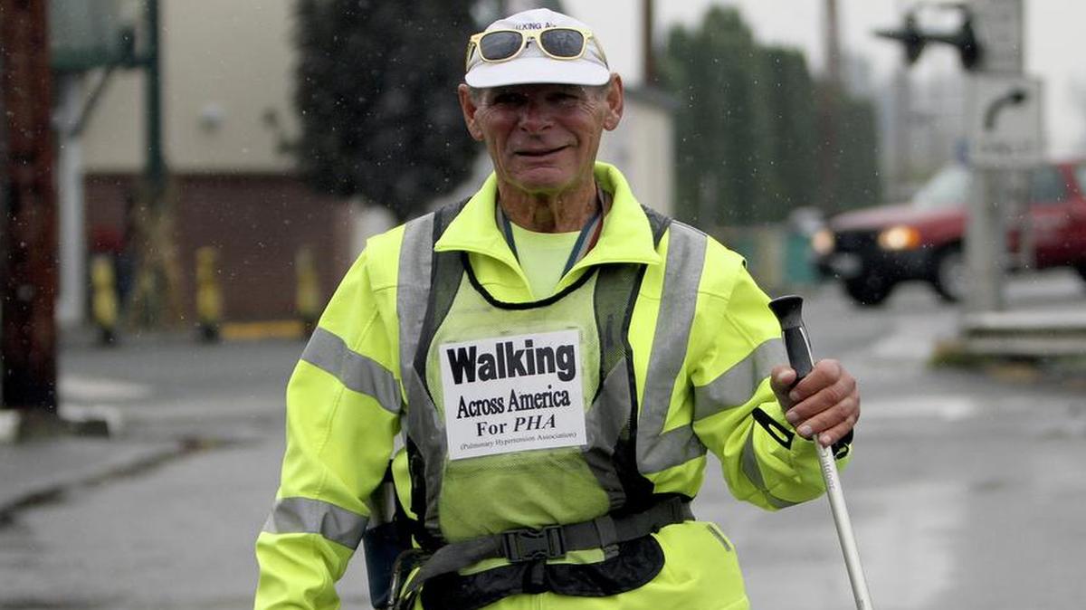 
Don Stevenson started walking after nearly 30 years of working for Dairygold Dairy, and decided walking to benefit charities would be a good way to get both exercise and to help others.
