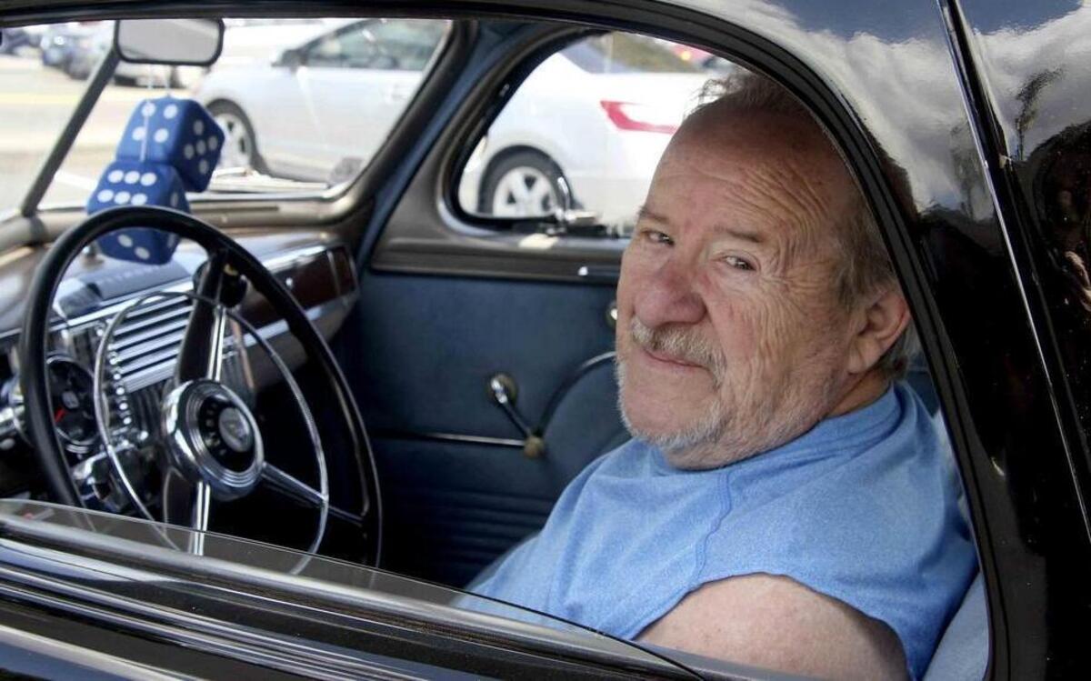 
Donald Ehli of Puyallup shows off his 1946 Plymouth last week, one of many entries into the Goodguys weekend long event this weekend. 

