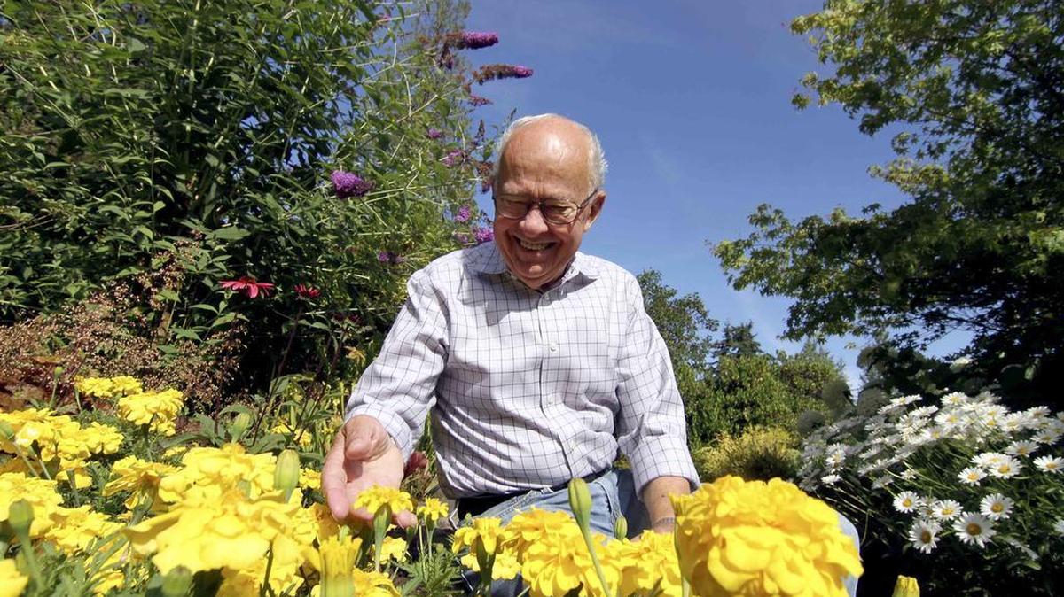 Master gardener Ed Hume has been a 50-year presence on local network affiliate television with his popular gardening shows. His Puyallup nursery showcases his work and is entertaining to children both young and old.