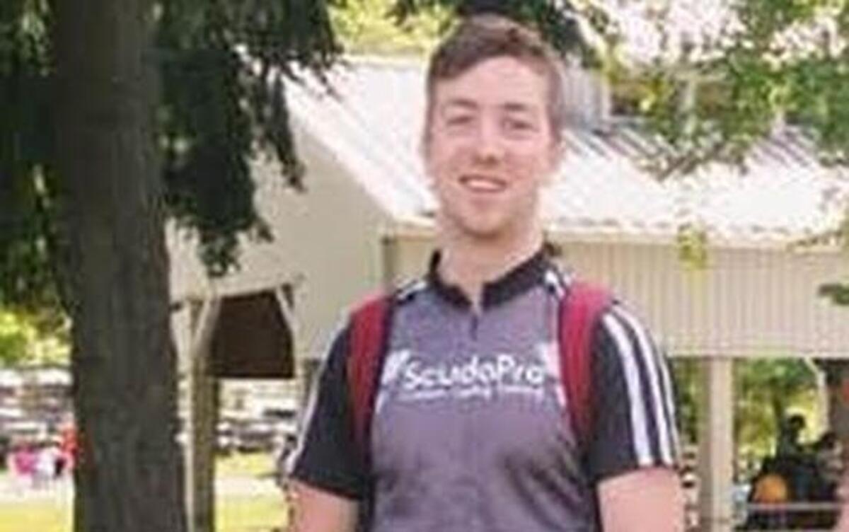 Logan Fitzgerald, 20, is in the midst of preparations for a cross-country bicycle ride.