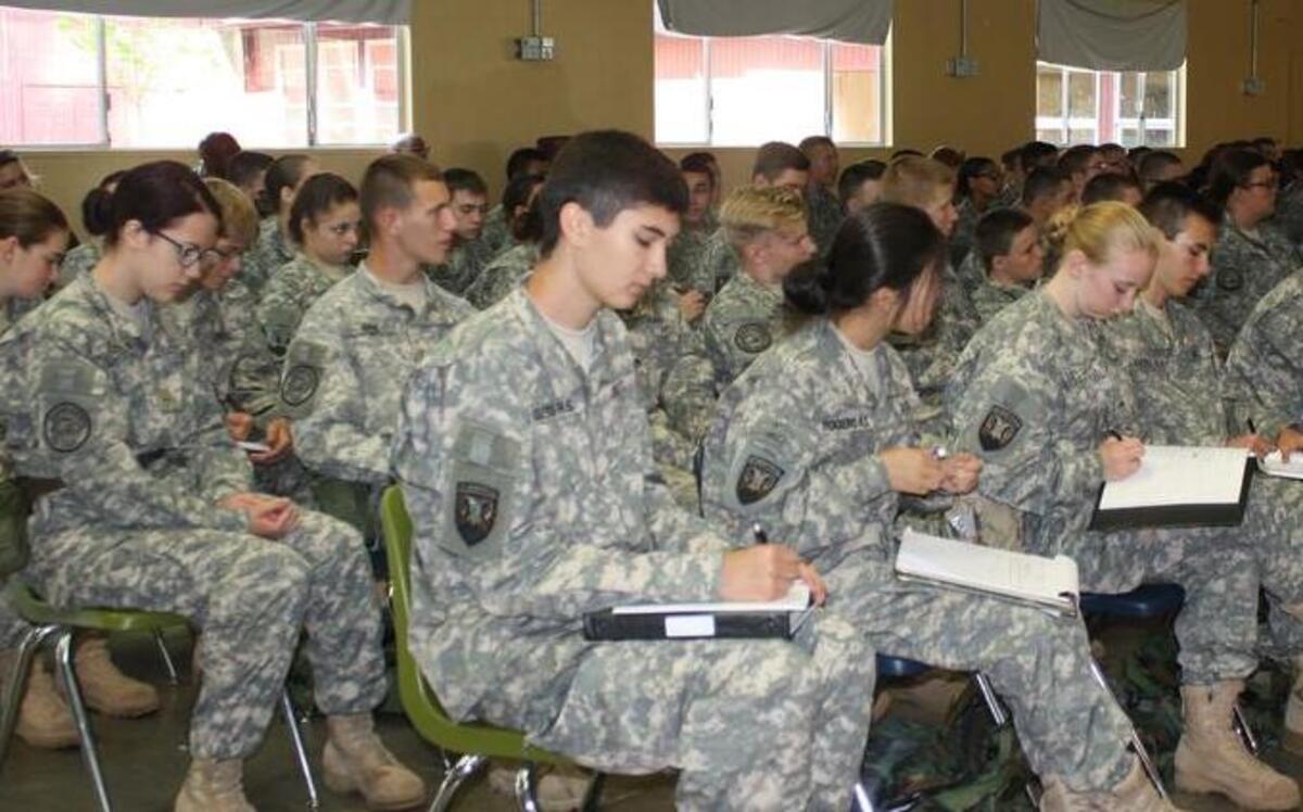 
Junior Reserve Officers’ Training Corps units from Rogers and Graham-Kapowsin high schools united Aug. 17-18 at the Cispus Learning Center in Randle for a leadership skills retreat.
