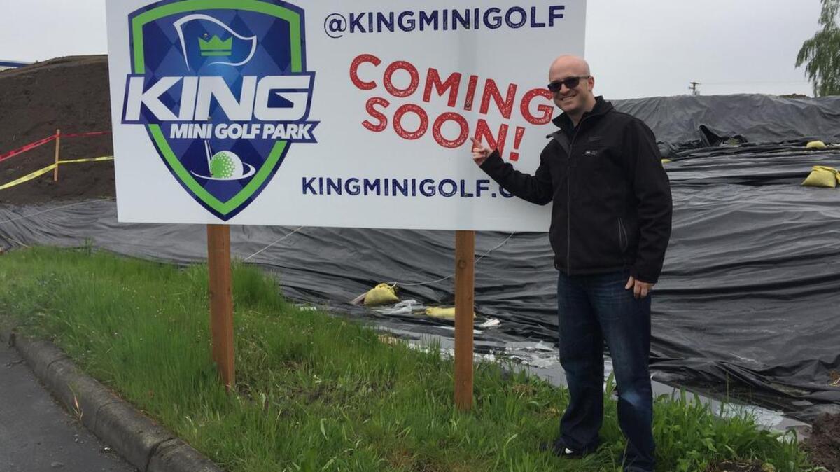 An 18-hole mini golf course is set to open this summer in downtown Puyallup, developed by Skate Tiffany’s Roller Skating and Family Fun Center owner Dennis King Jr. The course is located next to the skating rink, surrounding Original House of Donuts.