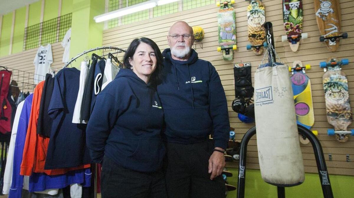 Karlan and Charlie Jessen are the owners of Playback Sports in Puyallup. The couple also own a similar store in Tacoma.