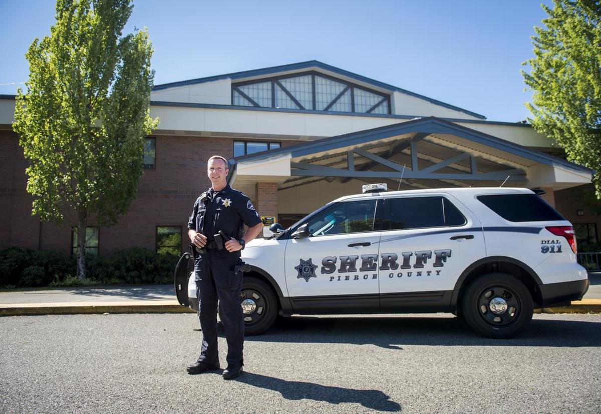 Pierce County officer Jeff Papen was recently named the Washington State School Safety Resource Officer of the Year. He works as a resource officer at the Puyallup School District.