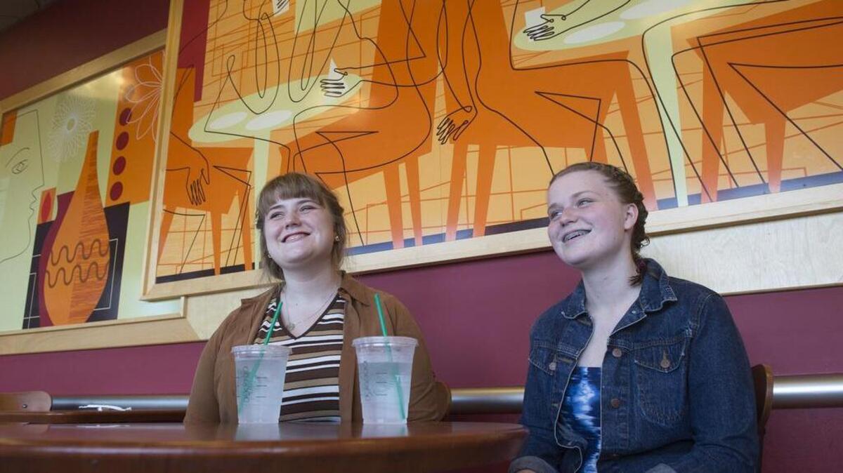 South Hill sisters 18-year-old Allison, left, and Katherine Blankenship, 16, share the same kidney disease. Both girls are in need of kidney transplants.