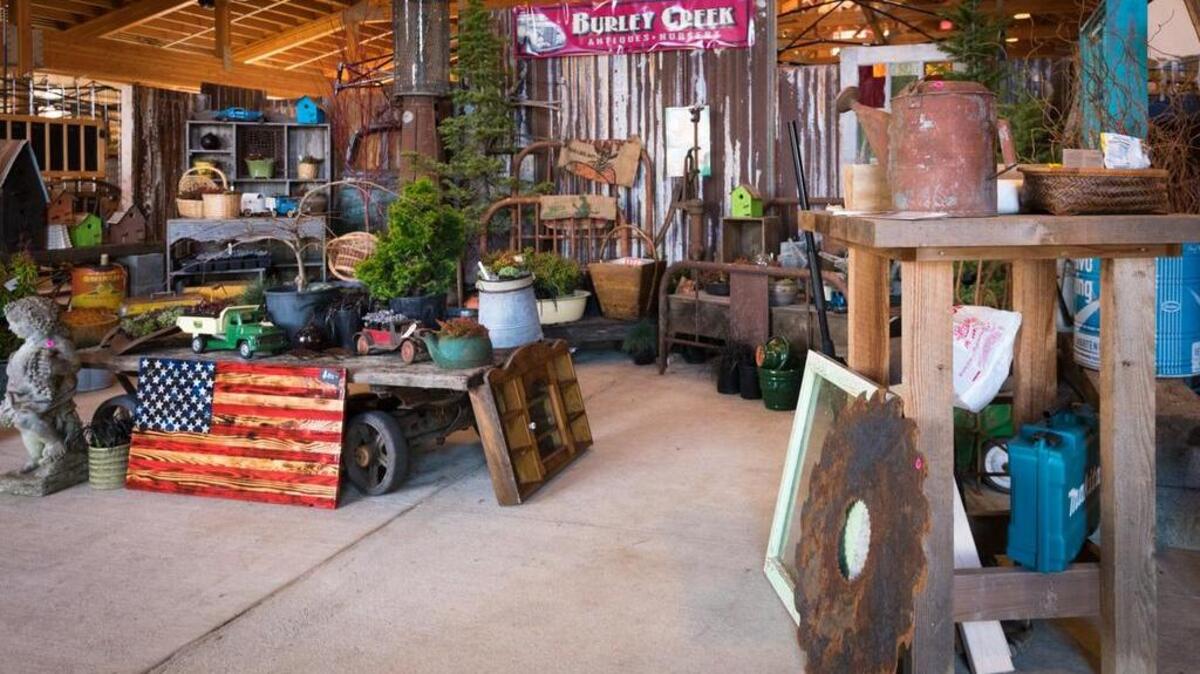 Puyallup resident Ryan Jacobson, has been participating as a vendor in The Great Junk Hunt in Puyallup since 2009, showing off antiques and other decorative pieces through his business, Burley Creek Nursery.