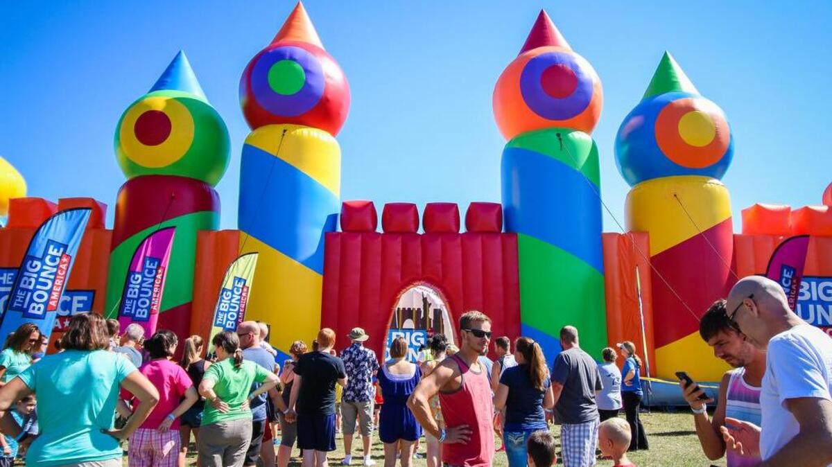 At 10,000 square feet and 32 feet tall, the bounce house is coming to The Kelley Farm in Bonney Lake as part of Big Bounce America’s first-ever, nation-wide tour.