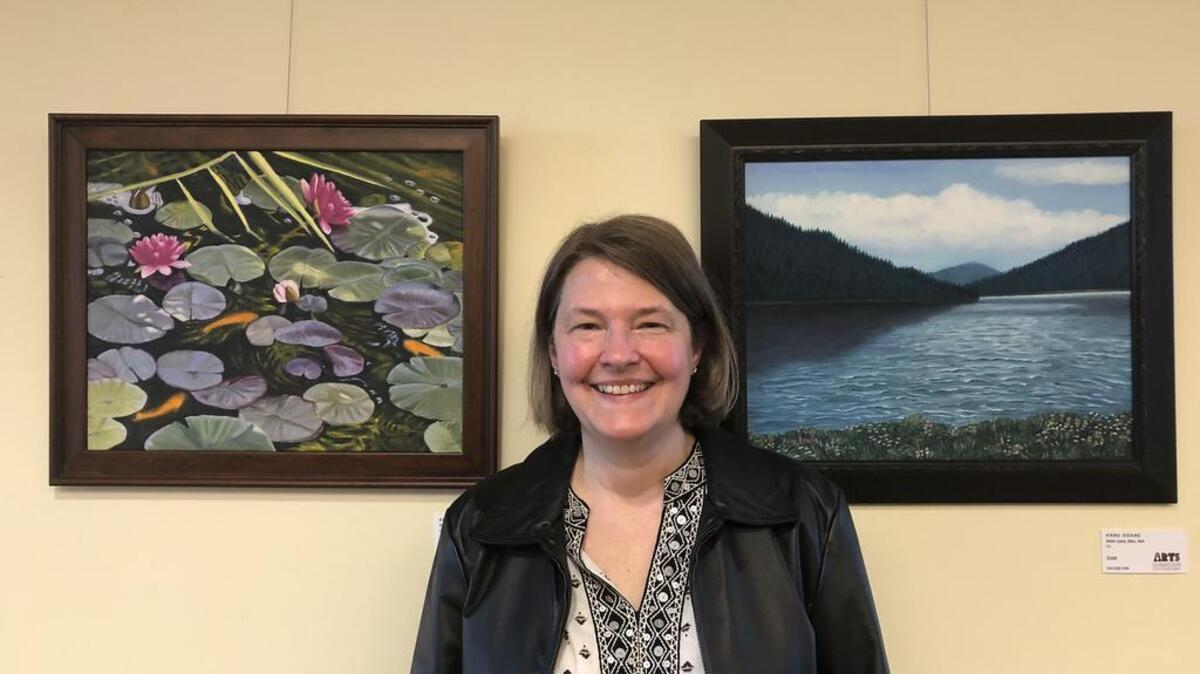 Artist Anne Doane is the first visiting artist this year to feature her work in Puyallup City Hall’s art gallery. Her work will be available for public visits through March.