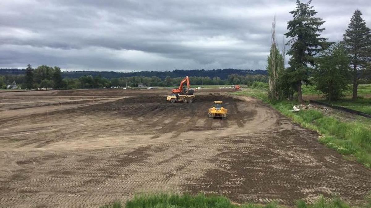 Puyallup and Pierce County officials disagree whether the Knutson Farms Industrial Park land, situated east of Shaw Road, will face significant environmental effects. The 162-acre project lies just outside of the city limits.
