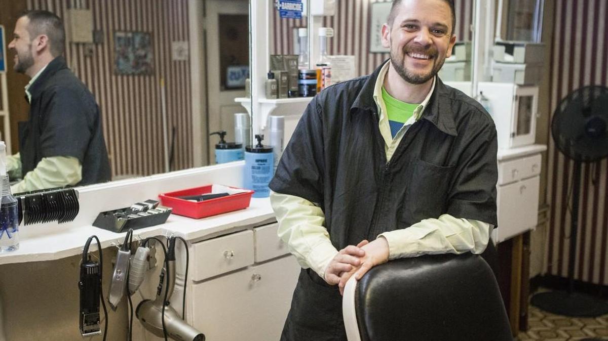 Jon Hart is the new owner of Mirror Barber Shop in downtown Puyallup. Hart was a member of the Barber Program advisory board at Bates Technical College along with Ray Colburn, the shop’s previous owner, and had known him for years. Colburn died in January.