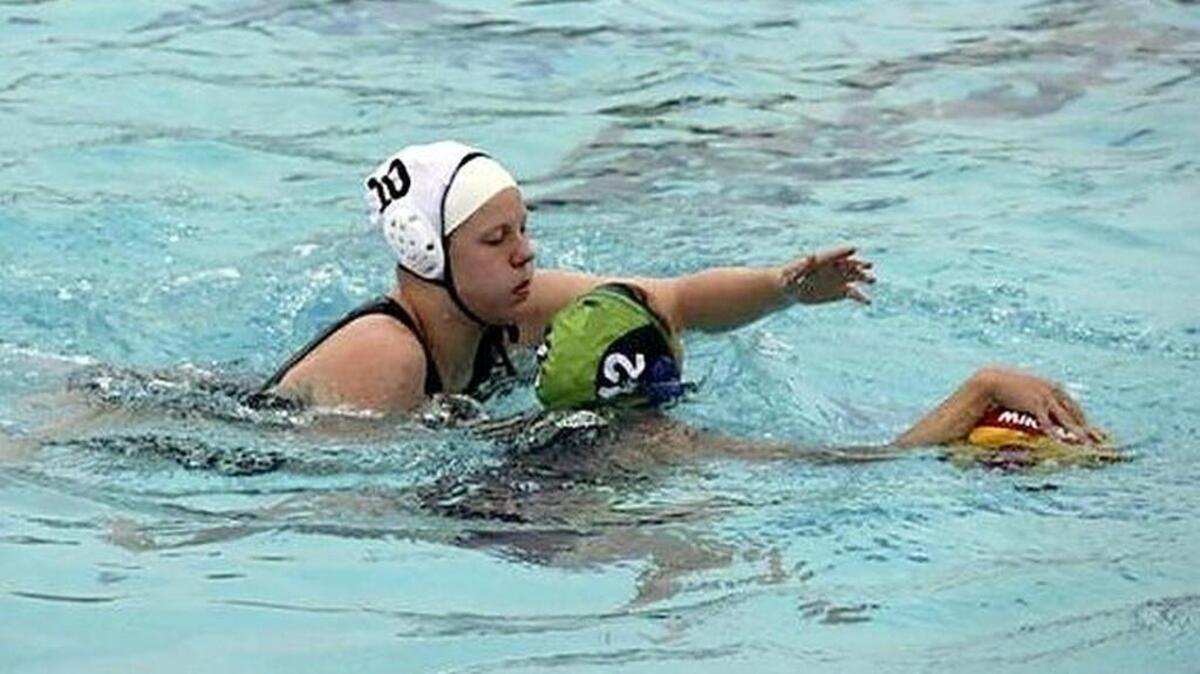 
“I’m too good of a swimmer to protect the goal” MichaelAnn Wilson said. “I can do more swimming around and protecting the goal … my main thing is to protect my girl, I guess.”
