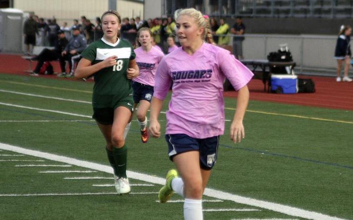 Junior forward Hailey Brandner will be crucial to Cascade Christian’s attack as the Cougars navigate through the Class 1A state playoffs.