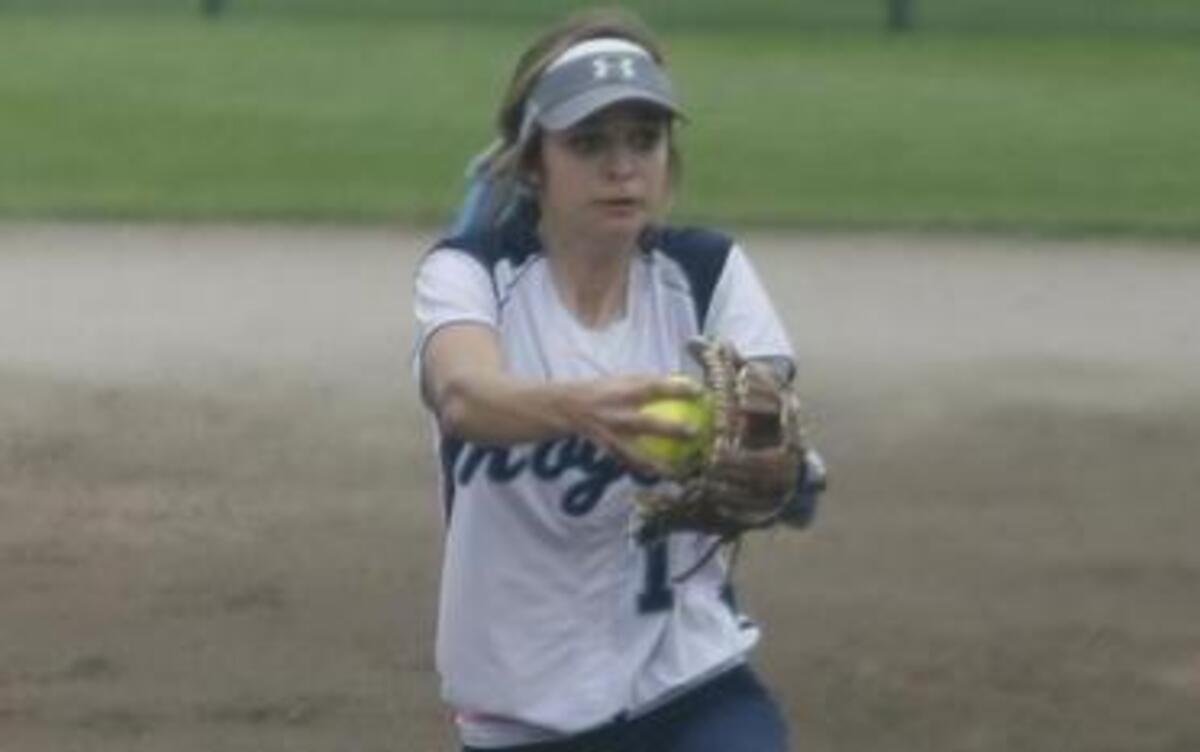 Rogers High pitcher Jessica O’Toole unleashes a pitch last season at the 4A West Central District III softball tournament at Kent Service Club Ballfield.