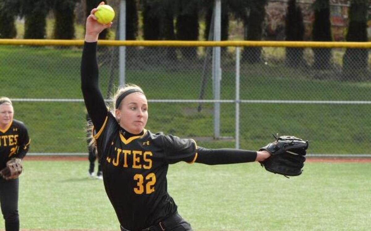 Pacific Lutheran University softball starter Marissa Miller has earned two Northwest Conference players of the week awards this season. Miller entered the week with a 7-3 record and a 2.85 earned run average in 59 innings.
