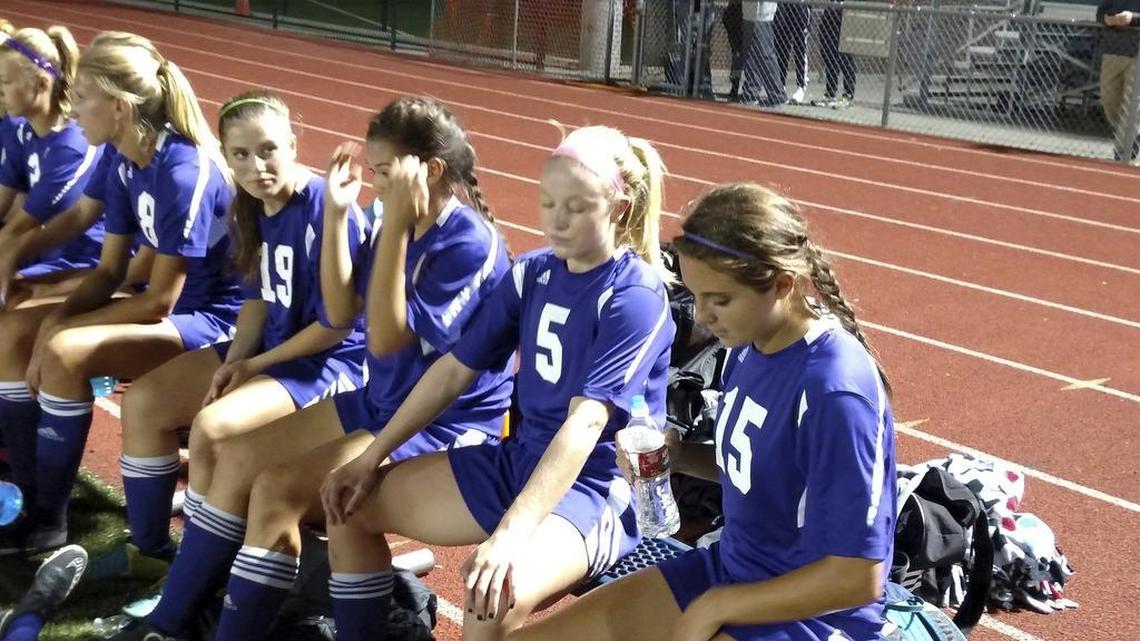 
Jordan Thompson (5) and Emma Bakke (15) have helped drive Sumner High to the top of the 3A South Puget Sound League in the first month of the 2015 season.

