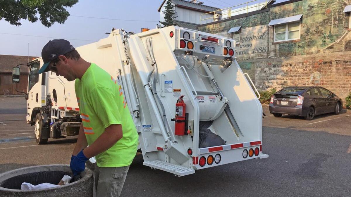 The city of Sumner recently purchased a small garbage truck to transport waste from cans along the Sumner Link Trail, Main Street and all of Sumner’s parks. The new truck saves the city $50,000 a year and is expected to be paid off in two years.