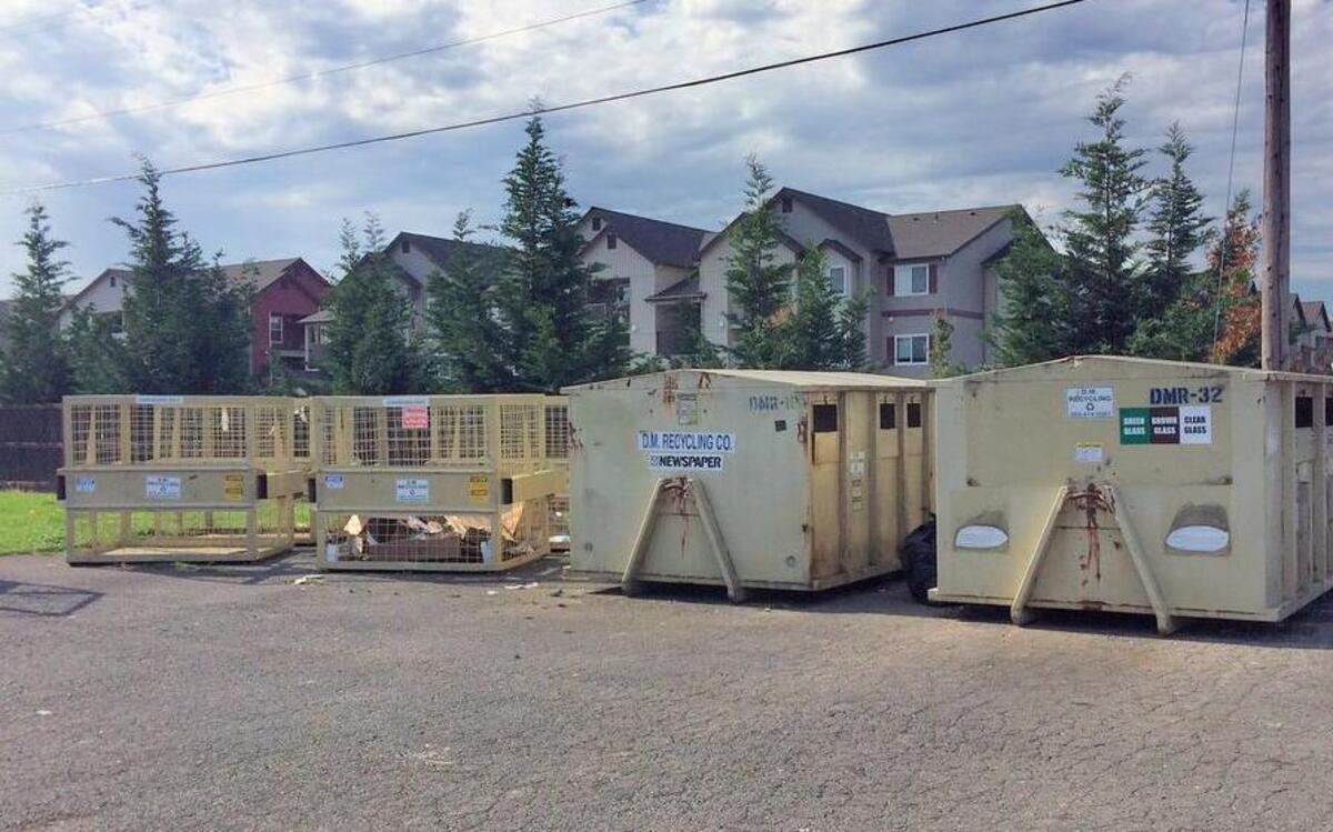 Officials are asking Sumner residents to use a recycling center in Puyallup, pictured here, after the newly expanded Wastewater Treatment Facility forced the closure of the city’s own recycling center.
