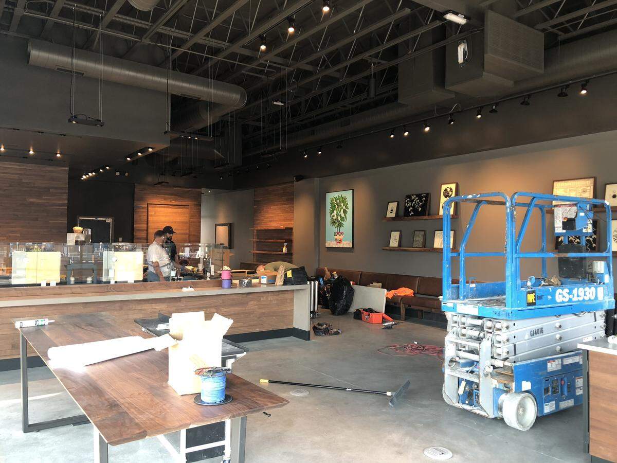 A look inside the new Starbucks in South Hill, which opens Sept. 7, 2018, replacing the location 100 feet away.