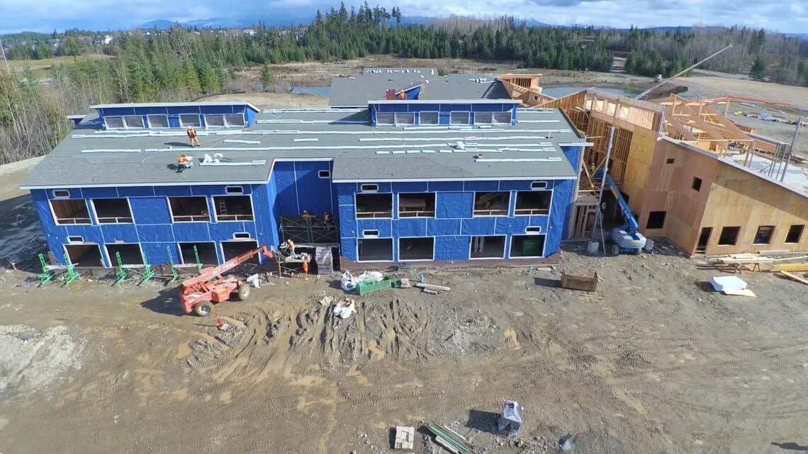 Sumner School District's newest elementary school, located at 17520 Berkeley Pkwy E., will be named Tehaleh Heights Elementary School.