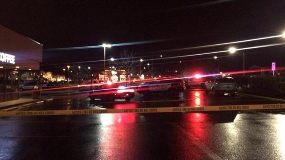 Federal Way Police Department was investigating a shooting death Saturday night and was looking for 2 suspects.