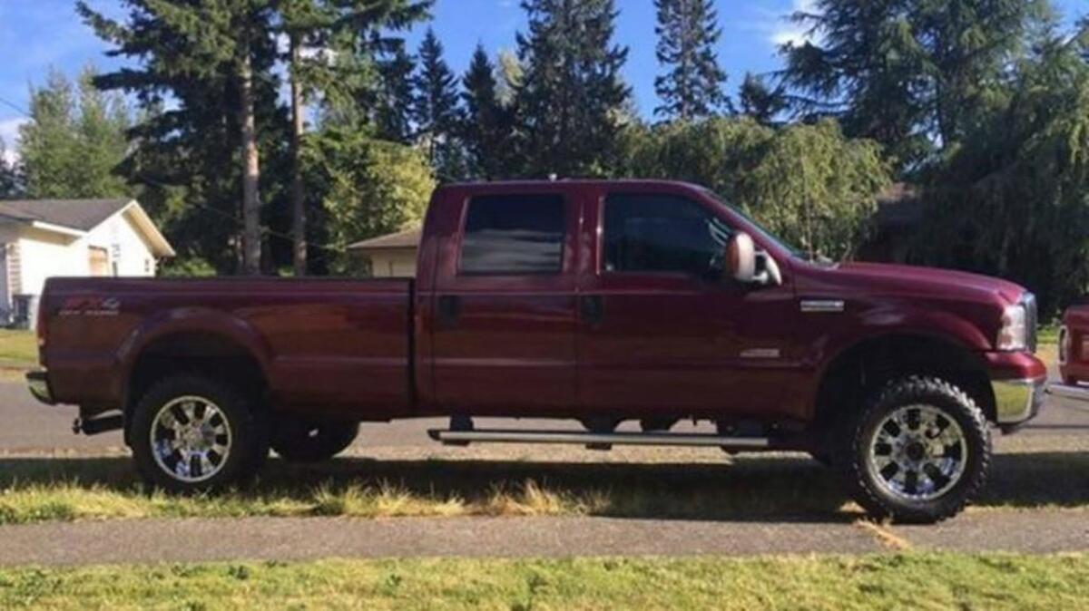 A trailer holding sound board equipment and a truck owned by Grace Point Northwest Church were stolen about 8 a.m. Sunday.