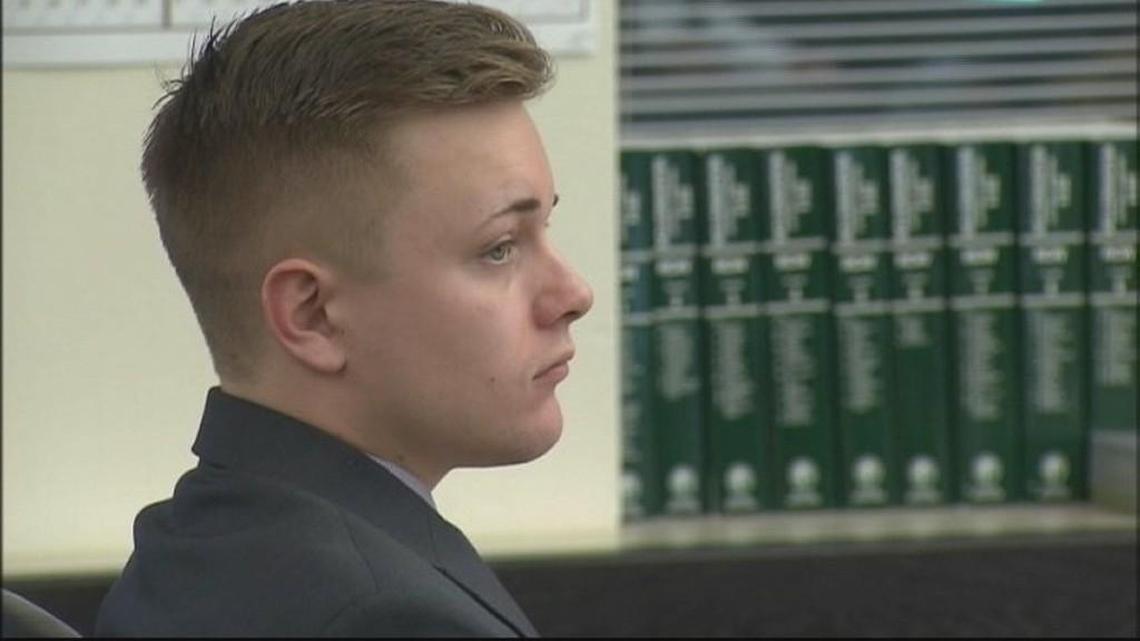Skylar Nemetz appears in court Thursday in Tacoma.