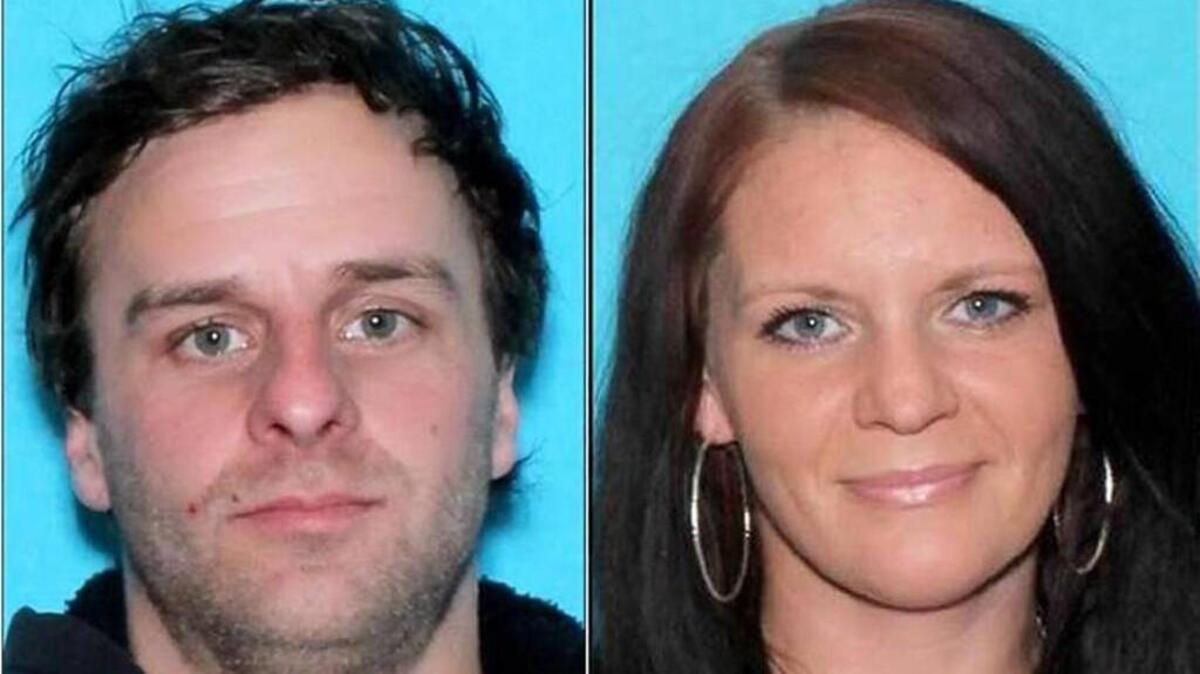 Russell Grover, left, and Adrienne Van Arsdale were accused of stealing $33,000 in jewelry from seniors in Gig Harbor.