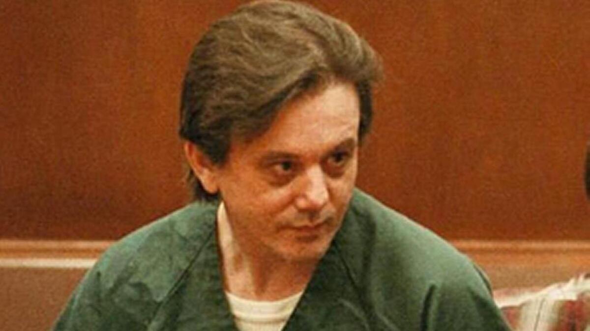 Clark Richard Elmore is seen in 1996 before being sentenced to death for the rape and murder of a 14-year-old girl. With his reprieve, he’ll remain in prison for life.