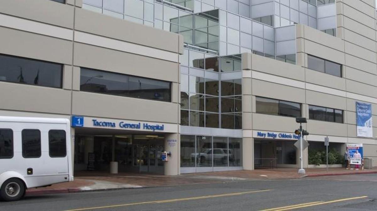 A woman has repeatedly tried to gain access to birth centers at Pierce County hospitals and has been escorted out. She has not been able to touch or take newborn babies.