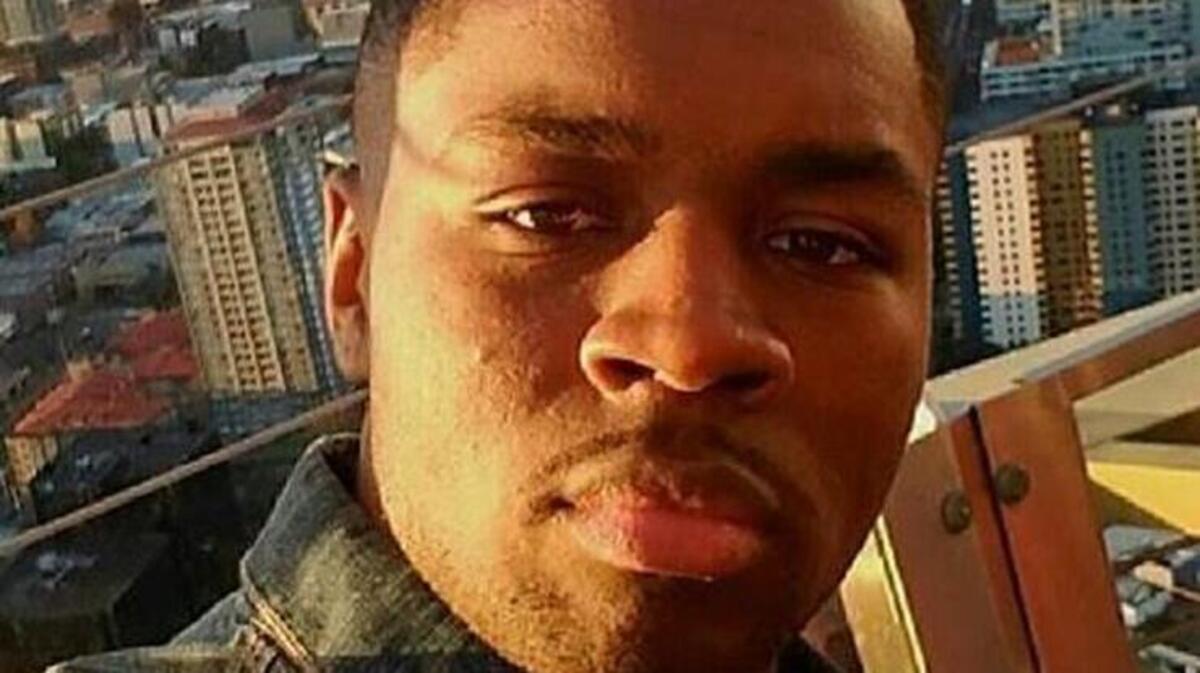 Daquan Foster, seen in this undated photograph taken from the Space Needle in Seattle, was fatally shot early Sunday in Tacoma’s South End. Police are seeking information about his death.