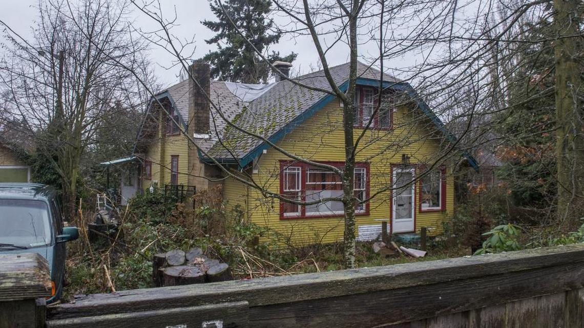 The house in the 3500 block of S. Wilkeson Street in Tacoma where a man suspected of killing his father lives. February 2, 2018.